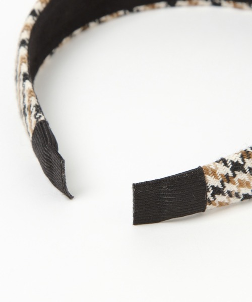 Heather（ヘザー）の「アソートカチューシャ　216268（カチューシャ・レディース・ブラック系その他/ゼブラ/チェック・ONE SIZE）」の8枚目の写真