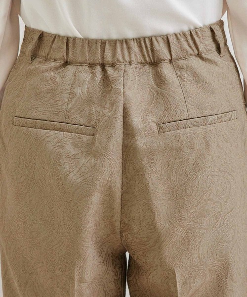 ROPE' PICNIC(ロペピクニック)の「ジャガードパンツ(その他パンツ・レディース・ブラック/ベージュ/ブルー・36/38)」の4枚目の写真