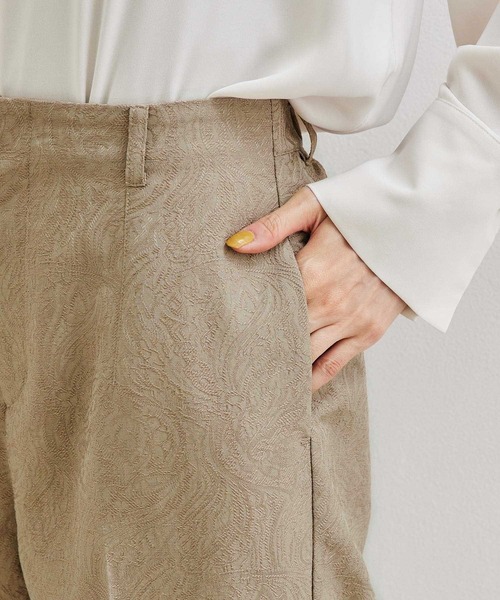 ROPE' PICNIC(ロペピクニック)の「ジャガードパンツ(その他パンツ・レディース・ブラック/ベージュ/ブルー・36/38)」の13枚目の写真