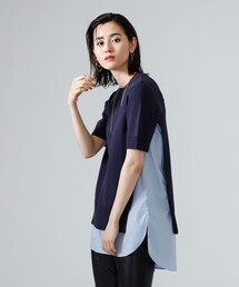 CAST: | タイプライターレイヤードニット(ニット/セーター)