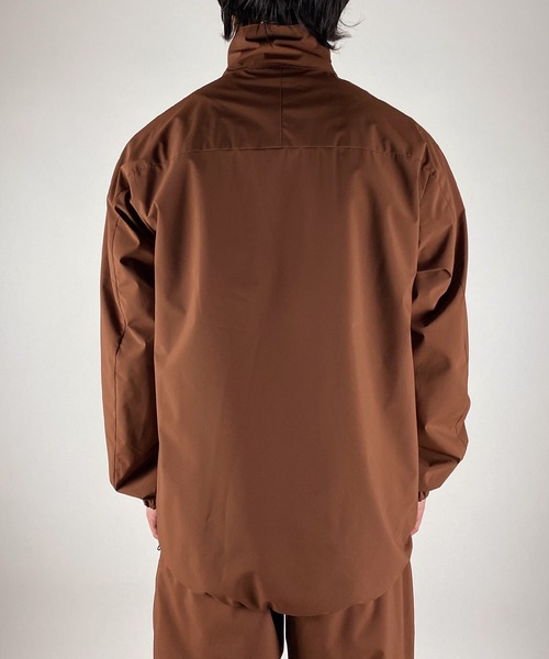 NUMBER (N)INE（ナンバーナイン）の「TRACK JACKET / トラックジャケット（ナイロンジャケット・メンズ・ライトグレー/ブラック/ブラウン・2/4/3）」の5枚目の写真