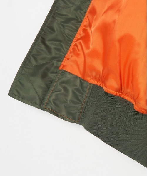 PROVOKE （プロヴォーク）の「PROVOKE/PV-100009 big MA-1（ブルゾン・レディース・レッド/アイボリー/カーキ/ブラック・FREE）」の21枚目の写真