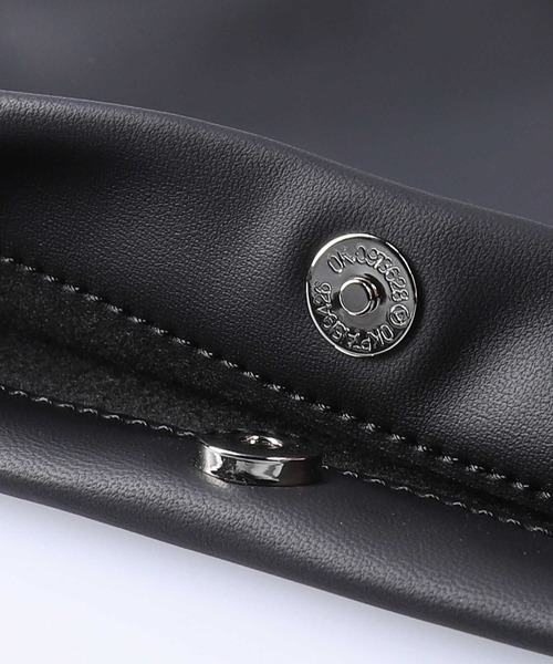 BACK NUMBER（バックナンバー）の「【BACK NUMBER】PU素材ショルダーバッグ（ショルダーバッグ・メンズ・グレー/ブラック・ONE SIZE）」の10枚目の写真