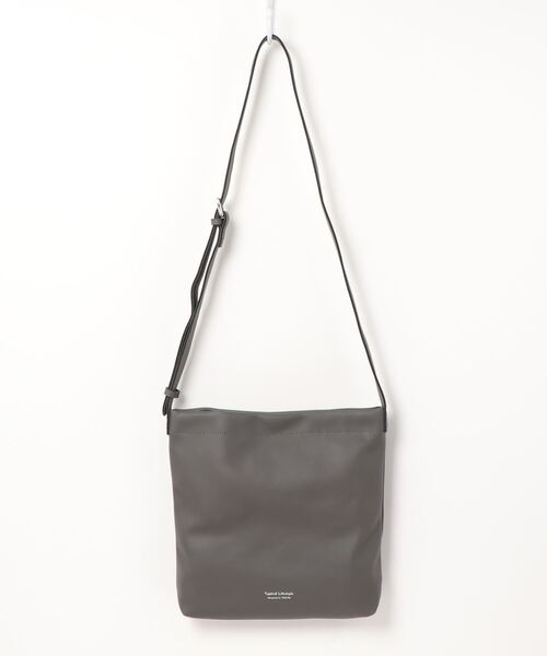 BACK NUMBER（バックナンバー）の「【BACK NUMBER】PU素材ショルダーバッグ（ショルダーバッグ・メンズ・グレー/ブラック・ONE SIZE）」の13枚目の写真