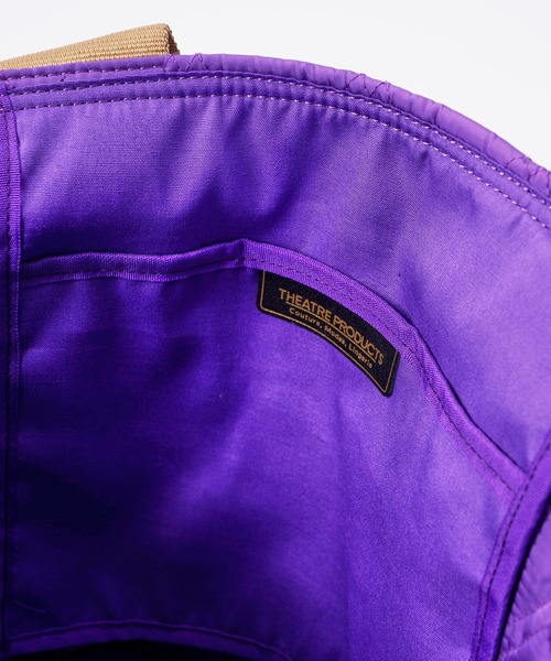 THEATRE PRODUCTS（シアタープロダクツ）の「【THEATRE PRODUCTS×CIAOPANIC TYPY】キルティングトートM（トートバッグ・レディース・ブラック/カーキ/パープル・ONE SIZE）」の20枚目の写真