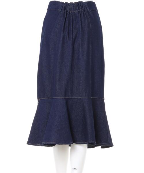 INGNI（イング）の「マーメイド／スカート（スカート・レディース・ブラック/ベージュ/インディゴブルー・FREE）」の6枚目の写真