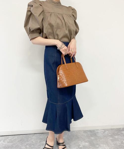 INGNI（イング）の「マーメイド／スカート（スカート・レディース・ブラック/ベージュ/インディゴブルー・FREE）」の9枚目の写真