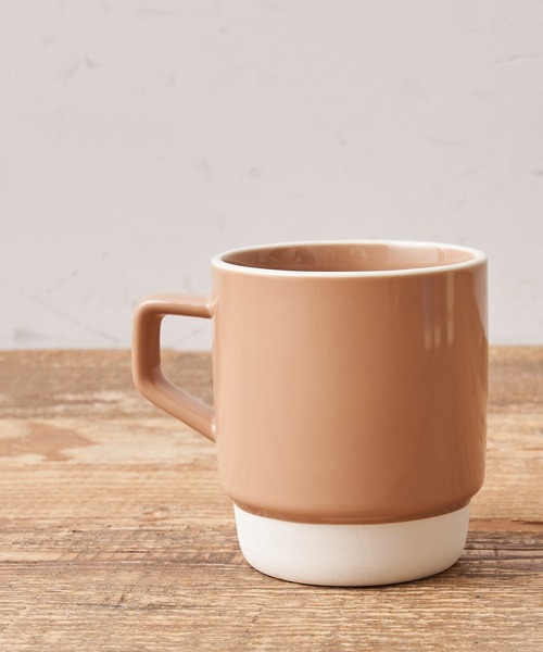 CIAOPANIC TYPY（チャオパニックティピー）の「【Side Coffee Brewers】美濃焼 2トーンマグ（グラス/マグカップ/タンブラー・レディース・ブラウン/オリーブ/グレー/ピンク/ブラック/オレンジ/オフホワイト/パープル/ベージュ/ブルー・ONE SIZE）」の5枚目の写真