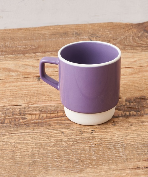 CIAOPANIC TYPY（チャオパニックティピー）の「【Side Coffee Brewers】美濃焼 2トーンマグ（グラス/マグカップ/タンブラー・レディース・ブラウン/オリーブ/グレー/ピンク/ブラック/オレンジ/オフホワイト/パープル/ベージュ/ブルー・ONE SIZE）」の8枚目の写真