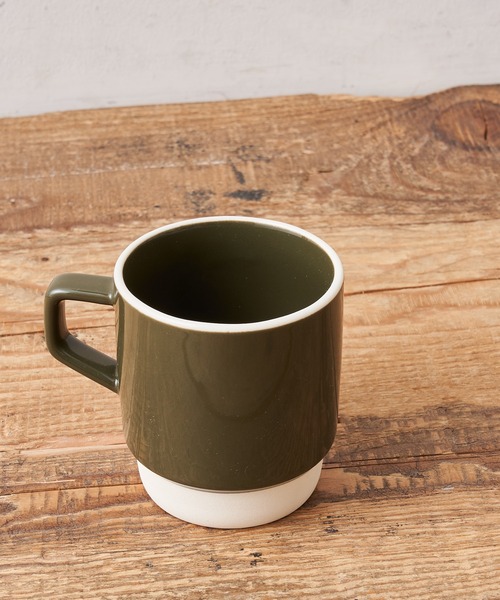 CIAOPANIC TYPY（チャオパニックティピー）の「【Side Coffee Brewers】美濃焼 2トーンマグ（グラス/マグカップ/タンブラー・レディース・ブラウン/オリーブ/グレー/ピンク/ブラック/オレンジ/オフホワイト/パープル/ベージュ/ブルー・ONE SIZE）」の6枚目の写真