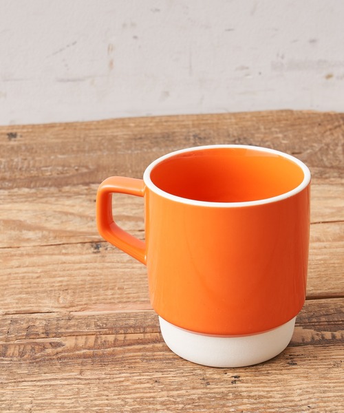 CIAOPANIC TYPY（チャオパニックティピー）の「【Side Coffee Brewers】美濃焼 2トーンマグ（グラス/マグカップ/タンブラー・レディース・ブラウン/オリーブ/グレー/ピンク/ブラック/オレンジ/オフホワイト/パープル/ベージュ/ブルー・ONE SIZE）」の10枚目の写真