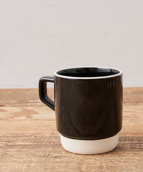 CIAOPANIC TYPY（チャオパニックティピー）の「【Side Coffee Brewers】美濃焼 2トーンマグ（グラス/マグカップ/タンブラー・レディース・ブラウン/オリーブ/グレー/ピンク/ブラック/オレンジ/オフホワイト/パープル/ベージュ/ブルー・ONE SIZE）」の17枚目の写真