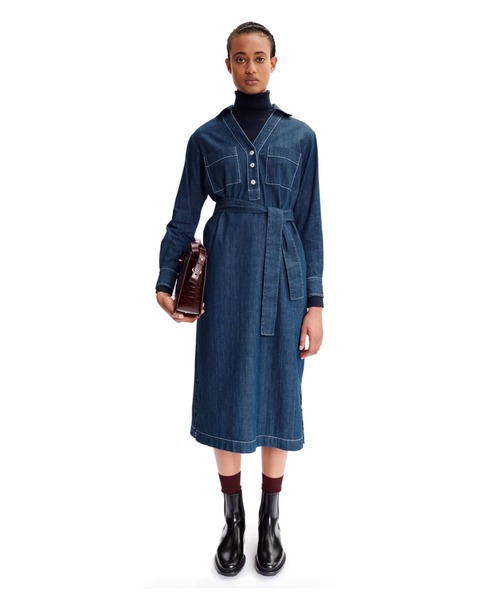 セール Denim Fluide 21a ワンピース A P C アーペーセー のファッション通販 Zozotown