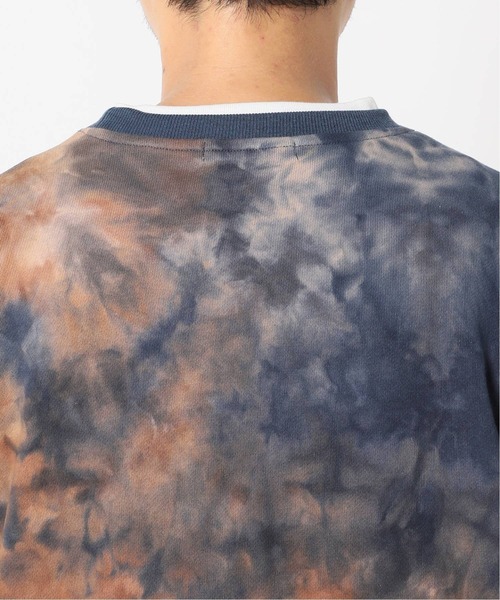 JOURNAL STANDARD（ジャーナルスタンダード）の「【WEB限定】Tie Dye ビッグシルエット クルーネック スウェット [ユニセックス対応]（スウェット・メンズ・カーキ/ブラック/ネイビー/グレー・LARGE/X-LARGE/MEDIUM）」の12枚目の写真