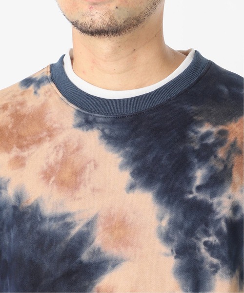 JOURNAL STANDARD（ジャーナルスタンダード）の「【WEB限定】Tie Dye ビッグシルエット クルーネック スウェット [ユニセックス対応]（スウェット・メンズ・カーキ/ブラック/ネイビー/グレー・LARGE/X-LARGE/MEDIUM）」の13枚目の写真