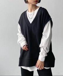 PAGEBOY | ウラケVネックBIGベスト(ベスト)