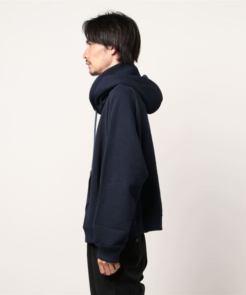 ANREALAGE（アンリアレイジ）の「ANREALAGE(アンリアレイジ)GROUND PRINT HOODIE（パーカー・メンズ・ネイビー/グレー・46/48）」の4枚目の写真