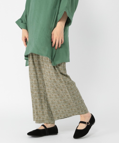 studio CLIP（スタディオクリップ）の「シワなりにくいイージーパンツ（その他パンツ・レディース・ネイビー/ブラウン/カーキ・FREE）」の2枚目の写真