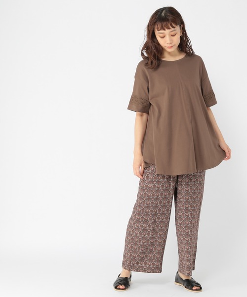 studio CLIP（スタディオクリップ）の「シワなりにくいイージーパンツ（その他パンツ・レディース・ネイビー/ブラウン/カーキ・FREE）」の10枚目の写真