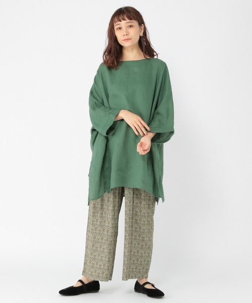 studio CLIP（スタディオクリップ）の「シワなりにくいイージーパンツ（その他パンツ・レディース・ネイビー/ブラウン/カーキ・FREE）」の8枚目の写真