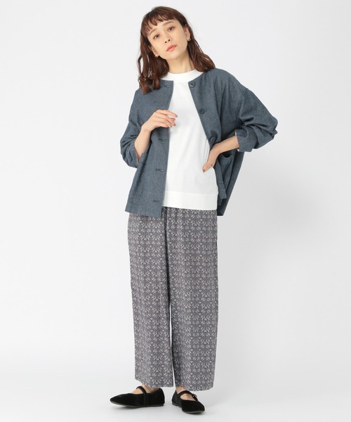 studio CLIP（スタディオクリップ）の「シワなりにくいイージーパンツ（その他パンツ・レディース・ネイビー/ブラウン/カーキ・FREE）」の6枚目の写真