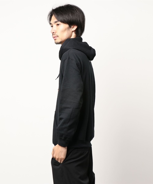 EVERLAST(スポーツ・ライフスタイル)（エバーラスト）の「【EVERLAST(エバーラスト)】ロゴフーディ（パーカー・メンズ・ホワイト/ブラック・MEDIUM/LARGE）」の5枚目の写真