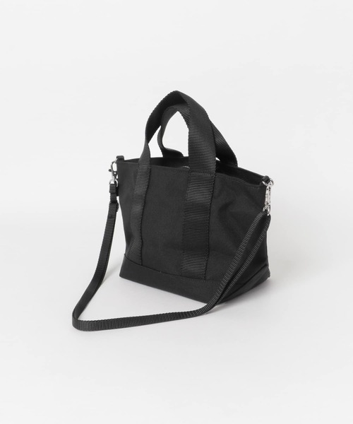 URBAN RESEARCH DOORS（アーバンリサーチドアーズ）の「DANTON　2WAY SHOULDER BAG（ショルダーバッグ・レディース・チャコールグレー/ベージュ/ブラック・FREE）」の9枚目の写真