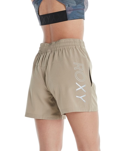 ROXY（ロキシー）の「MY 1ST ROXY SHORTS/ロキシーショートパンツ（その他パンツ・レディース・ベージュ/ブラック・LARGE/MEDIUM/SMALL）」の2枚目の写真