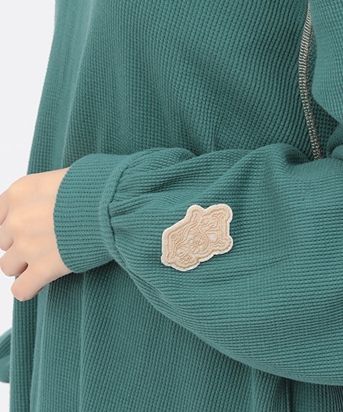 チチカカ（チチカカ）の「サーマルハイネックプルオーバー（Tシャツ/カットソー・レディース・カーキ/ベージュ/ブラック・FREE）」の5枚目の写真