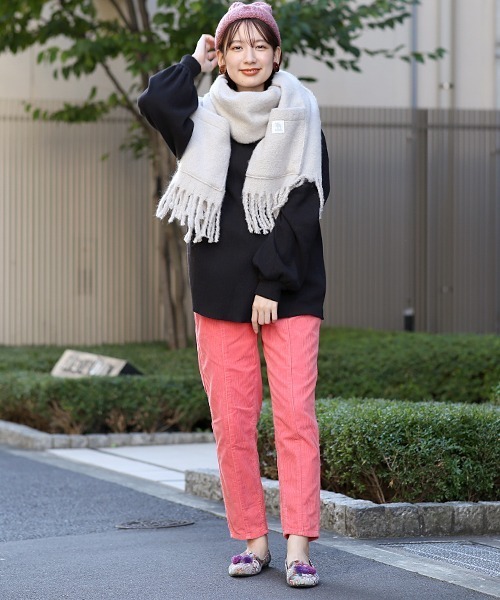 チチカカ（チチカカ）の「サーマルハイネックプルオーバー（Tシャツ/カットソー・レディース・カーキ/ベージュ/ブラック・FREE）」の22枚目の写真