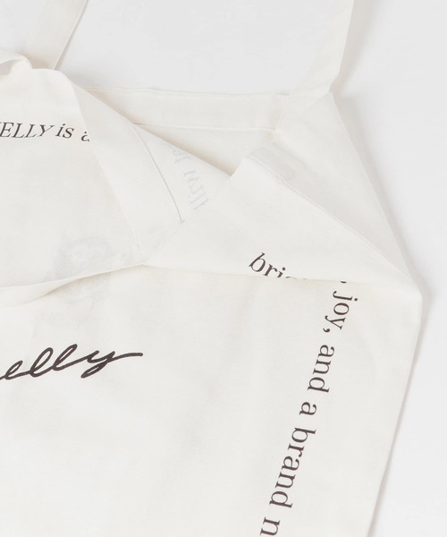 SMELLY（スメリー）の「プリントビッグエコバッグ∴（エコバッグ/サブバッグ・レディース・ホワイト/ライトグレー/ライトブルー/カーキ/アイボリー・-）」の15枚目の写真