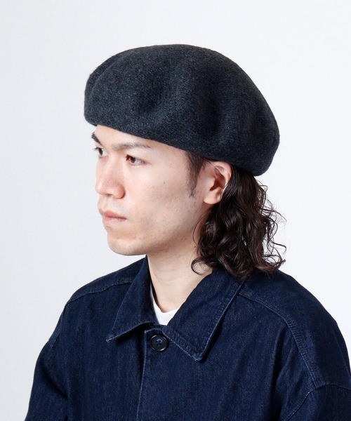 Sense of Grace(センスオブグレース)の「GURI BERET もこもこ ボリューム ベレー帽(ハンチング/ベレー帽・レディース・ベージュ/ブラック/ピンク/レッド/グレー/ブルー/ブラウン/ホワイト/オリーブ/オレンジ・FREE)」の15枚目の写真