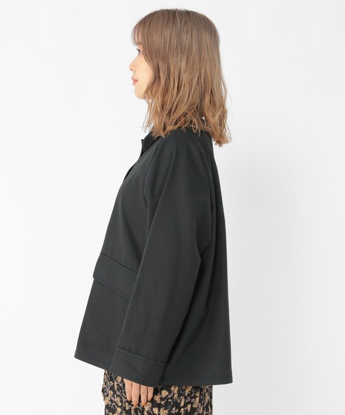 studio CLIP（スタディオクリップ）の「【低身長向けアイテム/WEB限定】ハンティングジャケット（その他アウター・レディース・スモーク/カーキ・FREE）」の7枚目の写真