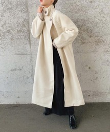 select MOCA by son（セレクトモカバイソン）の「2021 AW ハイネックラグランロングコート（その他アウター・レディース）」