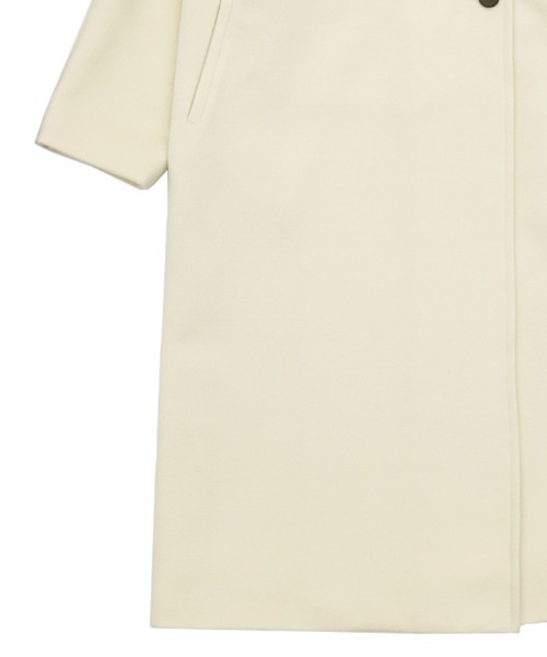 select MOCA by son（セレクトモカバイソン）の「2021 AW ハイネックラグランロングコート（その他アウター・レディース・アイボリー/カーキ/ダークブラウン・FREE）」の6枚目の写真