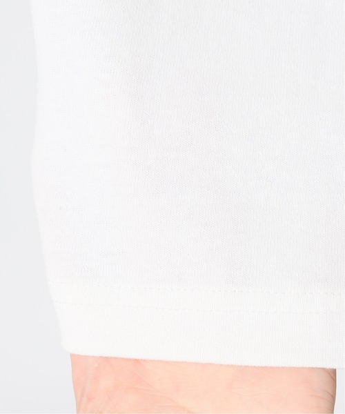 JOURNAL STANDARD(ジャーナルスタンダード)の「【WEB限定】【MISHIMA MART/ミシママート】Address L/S Tシャツ(Tシャツ/カットソー・メンズ・ブラック系その他/ホワイト/ベージュ/コバルトブルー・MEDIUM/LARGE/X-LARGE)」の12枚目の写真