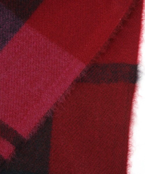 LEPSIM（レプシィム）の「洗える高密度チェックストール　214537（ストール/ショール・レディース・ベージュ/レッド/イエロー/グレイッシュベージュ/オフホワイト/ライトグレー・ONE SIZE）」の7枚目の写真