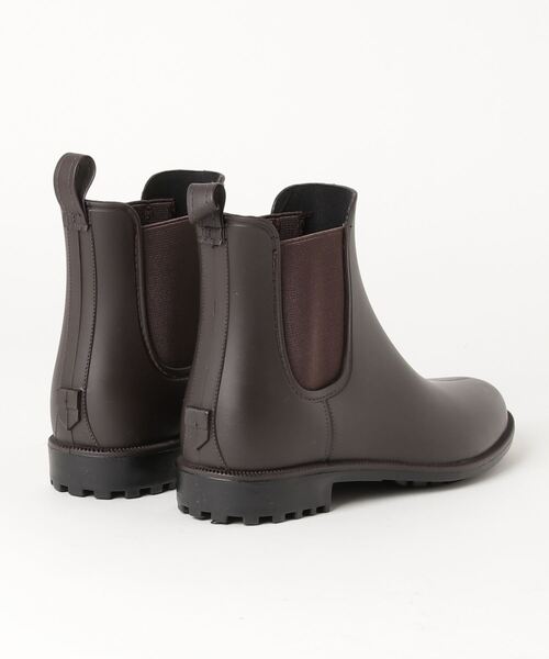 chumchum（チャムチャム）の「サイドゴアレインブーツ（レインシューズ・レディース・ブラック/ダークブラウン・M/L/LL）」の3枚目の写真