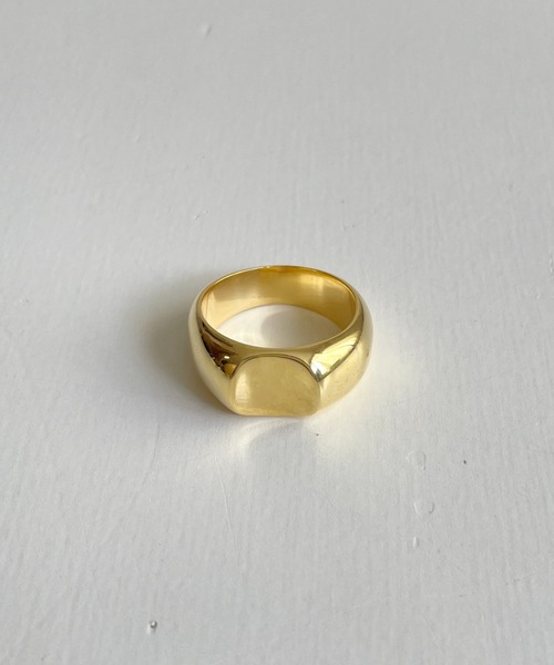 CANAL JEAN（キャナルジーン）の「Pt(ピーティー) ボリュームシェイプリング（リング・レディース・シルバー/ゴールド・13）」の8枚目の写真