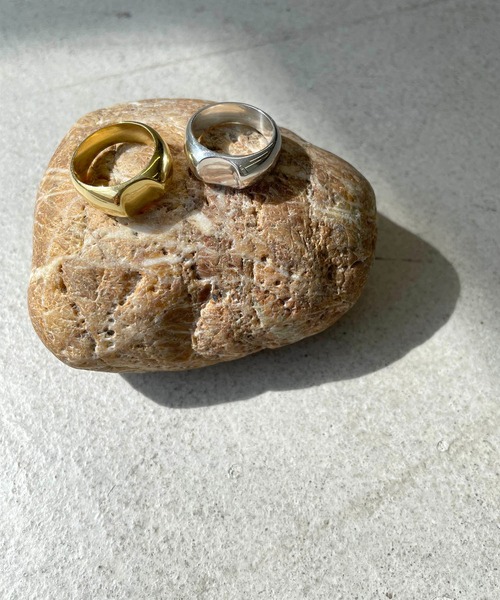 CANAL JEAN（キャナルジーン）の「Pt(ピーティー) ボリュームシェイプリング（リング・レディース・シルバー/ゴールド・13）」の9枚目の写真