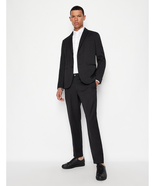 ARMANI EXCHANGE(アルマーニエクスチェンジ)の「【A|X アルマーニ エクスチェンジ】ロゴカラー 長袖シャツ/SLIM(シャツ/ブラウス・メンズ・ブラック/ホワイト・MEDIUM/X-SMALL/SMALL/LARGE/X-LARGE)」の11枚目の写真