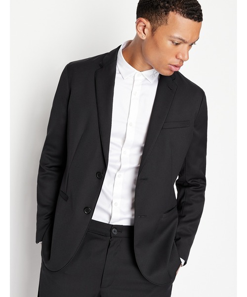 ARMANI EXCHANGE(アルマーニエクスチェンジ)の「【A|X アルマーニ エクスチェンジ】ロゴカラー 長袖シャツ/SLIM(シャツ/ブラウス・メンズ・ブラック/ホワイト・MEDIUM/X-SMALL/SMALL/LARGE/X-LARGE)」の12枚目の写真