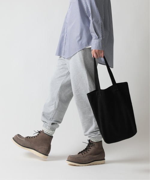 JOURNAL STANDARD relume（ジャーナルスタンダード　レリューム）の「【WEB限定】【追加】テック スウェード トートバッグ（トートバッグ・メンズ・ブラック/グレー/グレー系その他/ベージュ/カーキ/ピンク・FREE）」の10枚目の写真