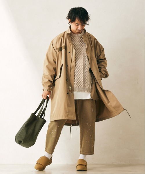 JOURNAL STANDARD relume（ジャーナルスタンダード　レリューム）の「【WEB限定】【追加】テック スウェード トートバッグ（トートバッグ・メンズ・ブラック/グレー/グレー系その他/ベージュ/カーキ/ピンク・FREE）」の11枚目の写真