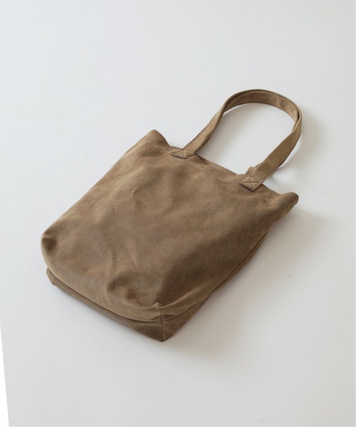 JOURNAL STANDARD relume（ジャーナルスタンダード　レリューム）の「【WEB限定】【追加】テック スウェード トートバッグ（トートバッグ・メンズ・ブラック/グレー/グレー系その他/ベージュ/カーキ/ピンク・FREE）」の22枚目の写真