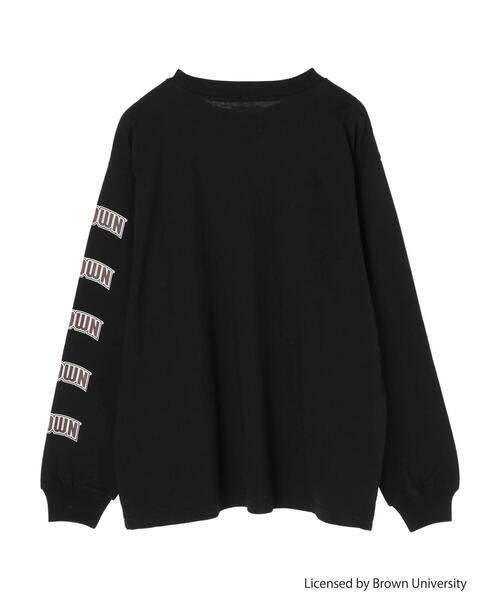 Green　Parks（グリーンパークス）の「カレッジプリントロンT＊（Tシャツ/カットソー・レディース・ブラック/レッド/オフホワイト・FREE）」の14枚目の写真