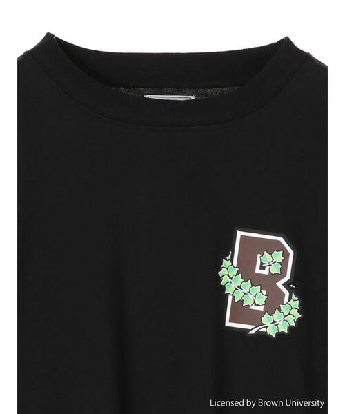 Green　Parks（グリーンパークス）の「カレッジプリントロンT＊（Tシャツ/カットソー・レディース・ブラック/レッド/オフホワイト・FREE）」の15枚目の写真