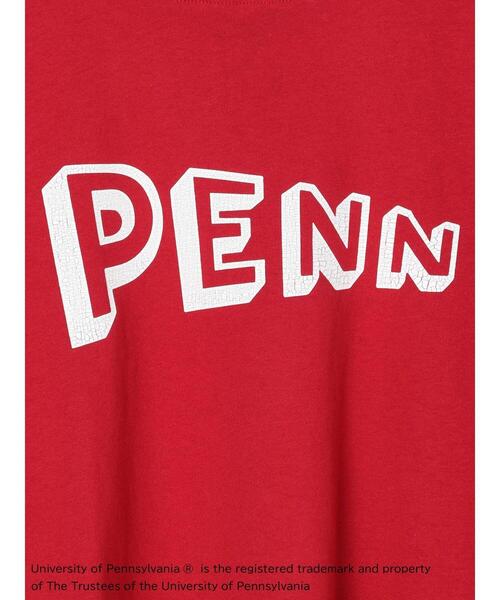 Green　Parks（グリーンパークス）の「カレッジプリントロンT＊（Tシャツ/カットソー・レディース・ブラック/レッド/オフホワイト・FREE）」の20枚目の写真