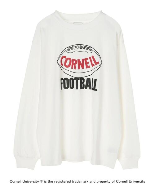 Green　Parks（グリーンパークス）の「カレッジプリントロンT＊（Tシャツ/カットソー・レディース・ブラック/レッド/オフホワイト・FREE）」の11枚目の写真