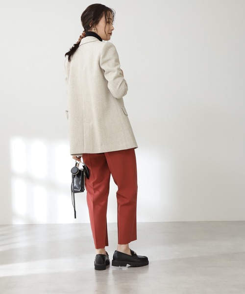 N.（N. Natural Beauty Basic）（エヌエヌナチュラルビューティーベーシック）の「ヘリンボーンダブルジャケット（テーラードジャケット・レディース・ベージュ系その他/グレー系その他・SMALL/MEDIUM）」の5枚目の写真